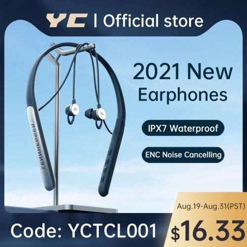 For Xiaomi Sony Huawei Neck Wireless Bluetooth Earphones Sports Running Headset IPX7 Waterproof Headphones Noise Cancelling
