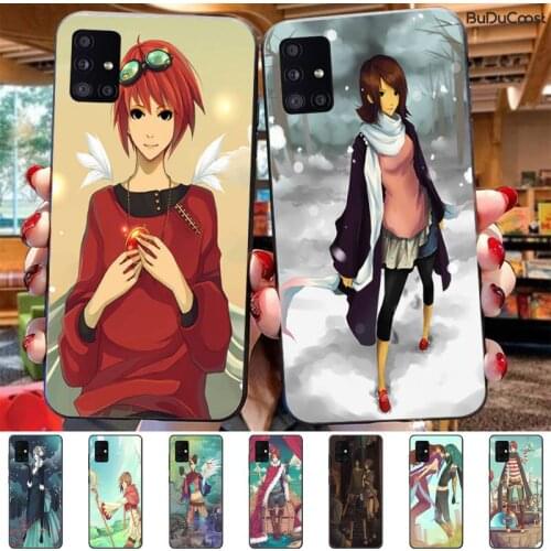 Dream country rose cartoon Coque Shell Phone Case For Samsung Galaxy A50 A7 A8 A6 Plus A9 2018 A70 A20 A30 A40