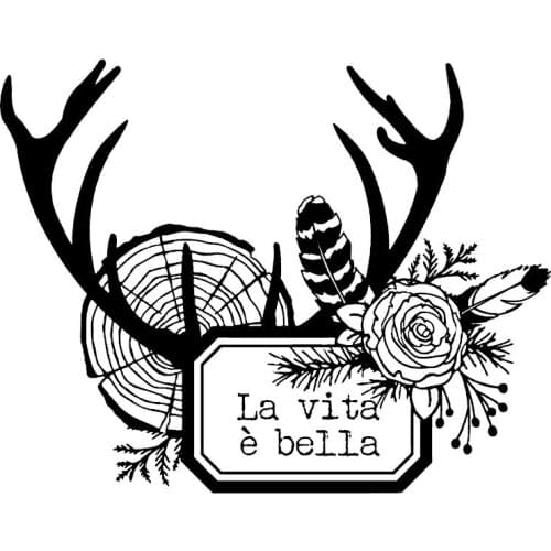 Italian Transparent Clear Silicone Stamps for DIY Scrapbooking/Card Making/Kids Christmas Fun Decoration Supplies A1027