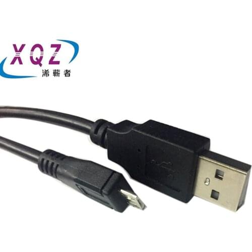 USB to microUSB data and chargering cable 1.5m USB to V8 for andrio phone black with magnectic ring pvc jacket