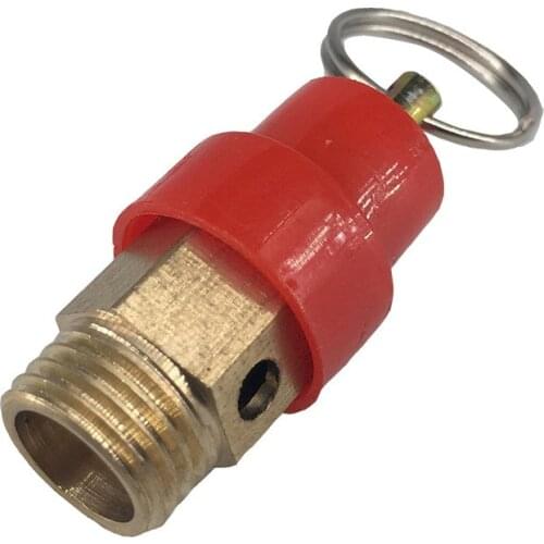 1/4" BSP Male Thread 15KG 1.5MPA 218PSI Safety Release Valve Pressure Relief Regulator For Air Compressor