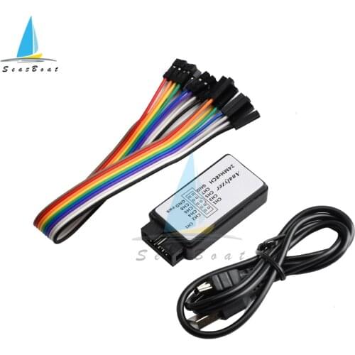 USB Logic Analyzer 24MHz 8 Channel 24M/seconds Logic Analyzer Debugger For ARM FPGA Logic Analyzer Logic 24M 8CH