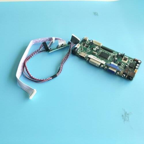 Kit for LTN140AT08-S01 Screen Panel 1366X768 Display DVI HDMI LCD VGA 14" LED DIY M.NT68676 40pin Controller board