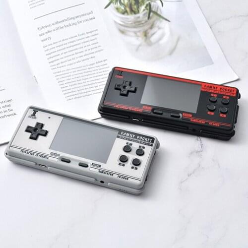 New FC3000 Handheld game Player 3 inch screen Support 8 emulators Built in 1000+ classic games Handheld game console