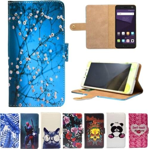 New arrival PU Leather Phone Cases Cartoon Flip Wallet Stand Cover Case for ZTE Blade V8 V8 Lite V8 Mini V8 Pro V8C 3G 4G LTE