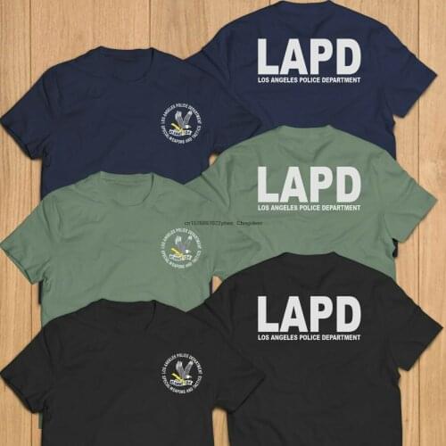 New Los Angeles Police Department LAPD Swat Unit Rescue Custom T-Shirt Tee