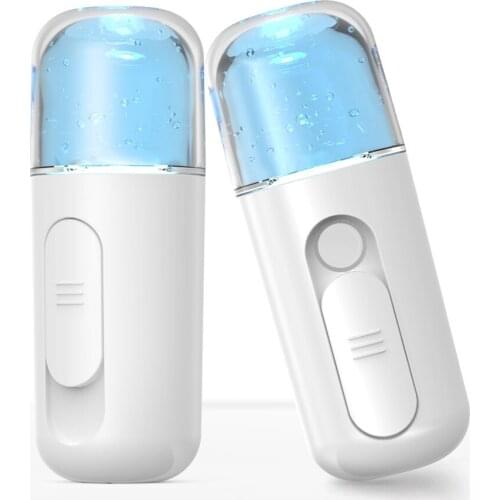 Handheld USB Sprayer Body Nebulizer Facial Spray Nano Mist Moisturizing Skin Care Beauty Machine Air Humidifier Face Steamer