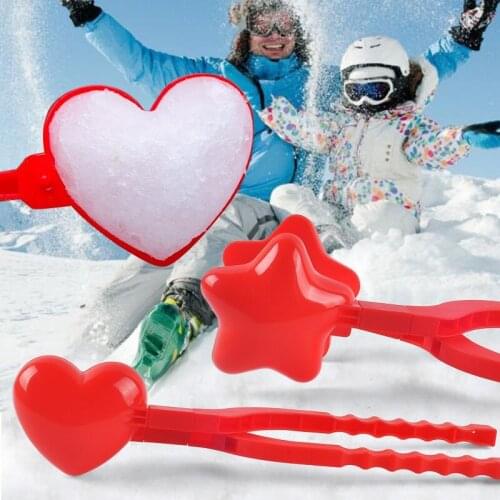 Snow Snowball Maker Clip Maker Animal Shaped Snow Sand Mold Tool Winter Kids Children Doll Toys For Kids Girl Boy Birthday Gift
