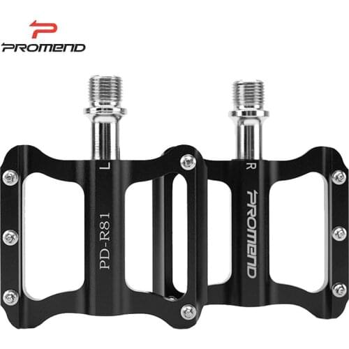 PROMEND Ultralight Road Bike Pedals Aluminum Alloy Sealed 3 Bearing Anti-slip Bicycle Pedals Cycling Pedals Bike Parts Pedals