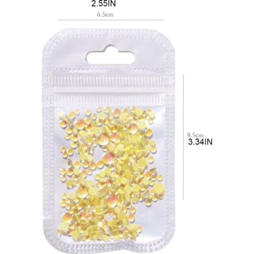 R3MF 300pcs 3D Nail Art Charms Decoration Nails Design Decals for Women Girls DIY Craft Tool