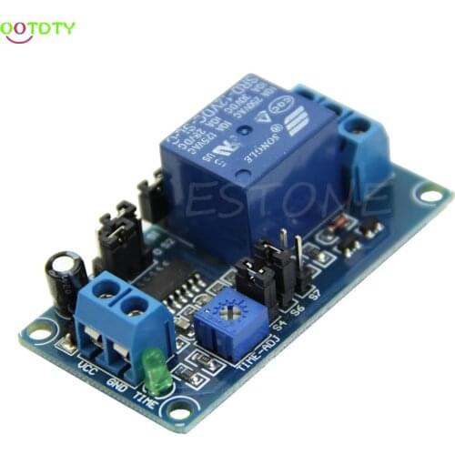 DC 12V Delay Relay Delay with Timer Turn on Delay Turn off Switch Module