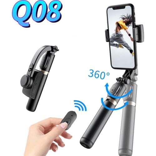 KAIQISJ Handheld Eliminate Shake Gimbal Stabilizer for Phone Action Camera Selfie Stick Tripod for Smartphone Gopro Vlog Record