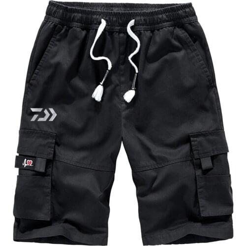 Daiwa Cargo Shorts Summer Camo Short Sport Fishing Sweatpants Camouflage Plus Size 6XL 7XL 8XL Military Pantalon Corto Hombre