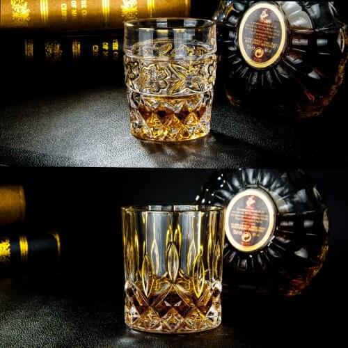 6 Pcs/lot Wine Glass Mug Crystal Beer Whiskey Shot Glass Cup Vodka Drinking Bar Club Beer Wine Glass Bottle 200828-10