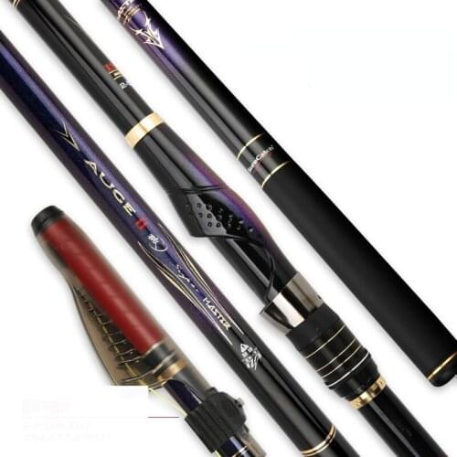 High Carbon Rock Fishing Rod Super Hard Power Hand Pole Telescopic Rod Boat Rod Pesca Olta Big Fish Fishing Stick Hengelsport