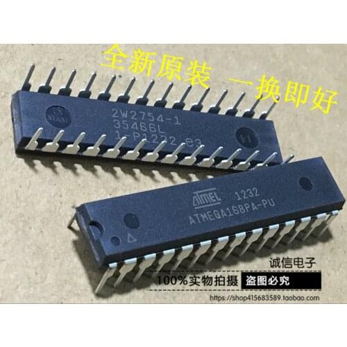 100% New&original In Stock ATMEGA168PA-PU DIP-28