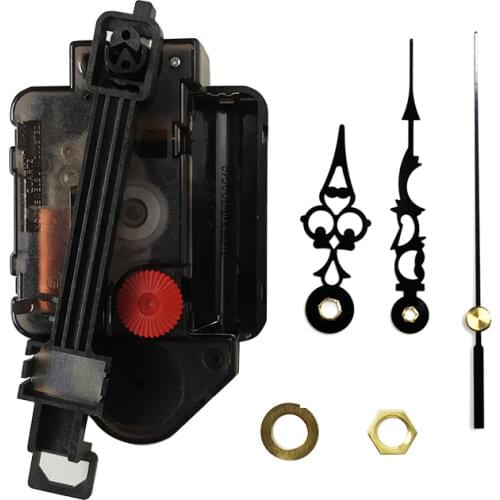 12888 Pendulum type Movement 11mm Screw length Plastic Movement With Hands Step Clock Accessory Quartz DIY Movement Kits