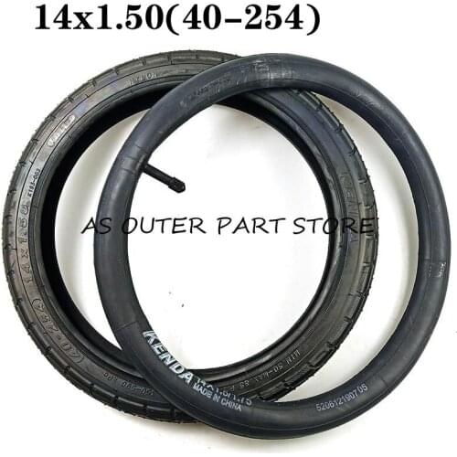 14inch 14x1.50 tyre outert and inner tire for Electric Motorcycle Pneumatic Tyre 14*1.50 tube Wheels Motorbike Tires Bicycle
