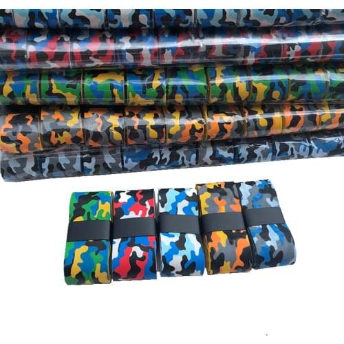 3pcs ZARSIA Camouflage tennis racket Grip,Anti-Slip badminton Overgrips, colorful sweatband racket overgrips
