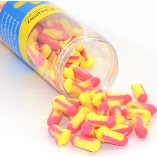 30/60/120 pcs Earplugs Noise Reduction Protection Sound Foam Insulation Sleep Cancelling Earplug Anti Bruit Sleeping Ear Plugs