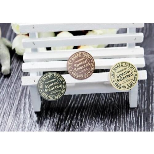 320pcs/lot "Special Selected" round bakery adhesive seals sticker labels handmade DIY tags for cookie cake gift packaging decor