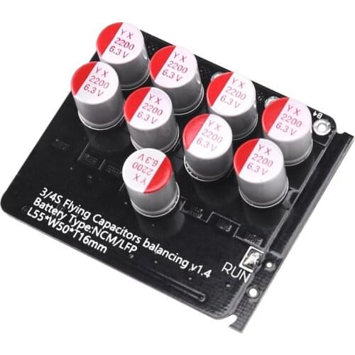 4S Active BMS Balancer Board Li-Ion Lifepo4 LTO Lithium Battery Equalizer Energy Transfer Capacitor