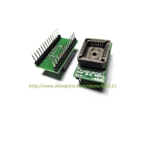 PLCC32 to DIP28 PLCC32 - DIP28 adapter adaptor Converter IC socket