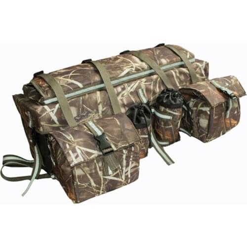 ATV Mountain Bike Rear Shelf Luggage Bag Travel Bag Finishing Storage Bag Large Capacity Accessories 600D Oxford Luggage Carrier