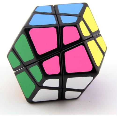 Lanlan Four-Axis Dodecahedron Twelve Face Cube Black Lanlan Shaped Cubo Magico Student Adult Decompression Toys Wholesale