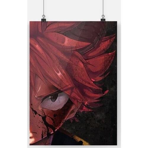 Demon end natsu Dragneel anime canvas painting decor wall art pictures bedroom study home living room decoration prints poster