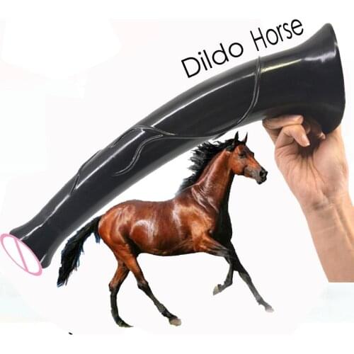 16.9 Inch Cheap Dildo Sex Toy Penis Giant Animal Dildo Horse Suction Realistic Penis Erotic Women Vagina Butt Flirt toys