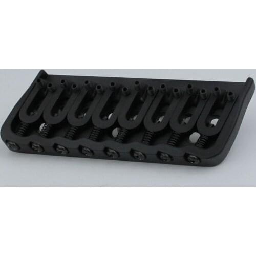 Fixed Bridge Headless Fanned Fret Guitar 8 String Guitar Bridge Black