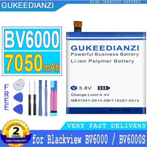 GUKEEDIANZI Batteries For Blackview BV6000 Phones