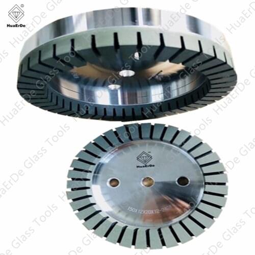 HuaErDe Segemented Resin Glass Grinding Wheel Full Tooth Resin Wheel