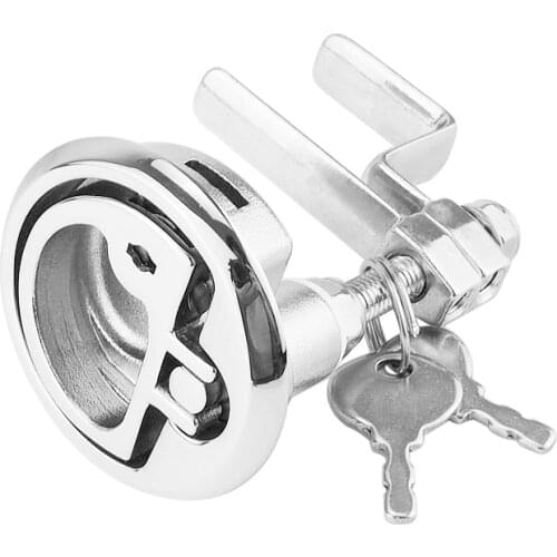 Boat Hatch Swivel Lock Elevator Lock - Marine Stainless Steel 316 -2Key