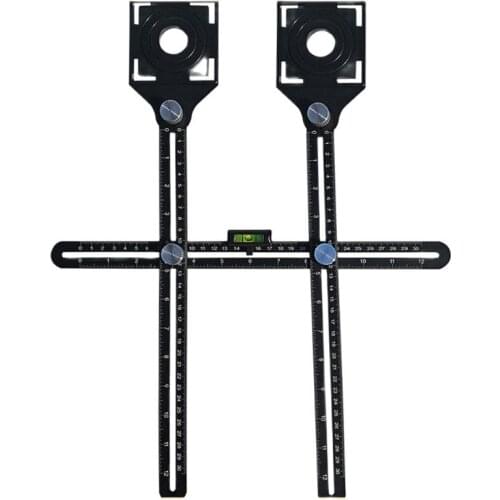 Ceramic Tile Hole Locator Tile Height Adjuster Universal Adjustable Mud Tile Glass Fixed Punch Multi-Functional Tiling Tool