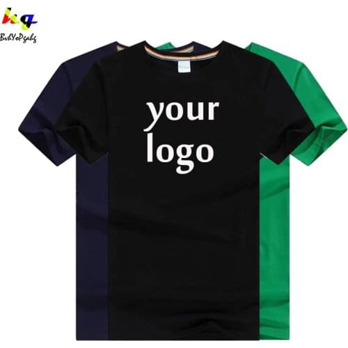 Diy Custom Logo Your Own Design Custom Ice Silk O'Dell Mens and Womens T-Shirts Custom Text Photo Team Print Clothing T-Shirts