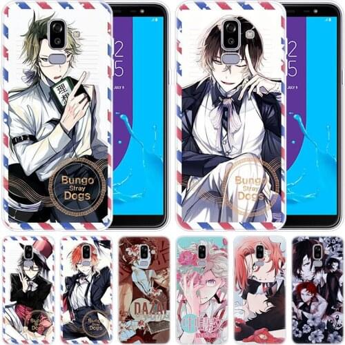 Soft Silicone Case Bungou Stray Dogs Anime for Samsung Galaxy J8 J7 J6 J4 J2 2018 Core J3 2016 J5 2017 EU J4 Plus J7 Prime Cover