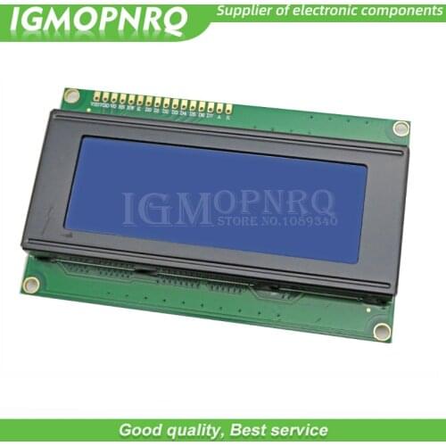 1pcs LCD Board 2004 20*4 LCD 20X4 5V Blue screen blacklight LCD2004 display LCD module Display content: 20 characters *4 line