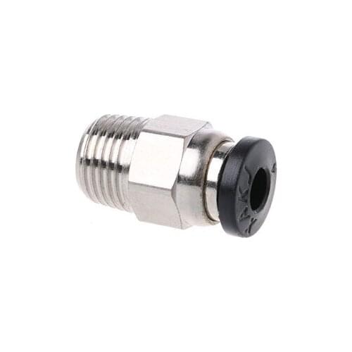 3D Printer V6 J-Head Pneumatic Connector 1.75mm PTFE Tube Quick Coupler Fitting