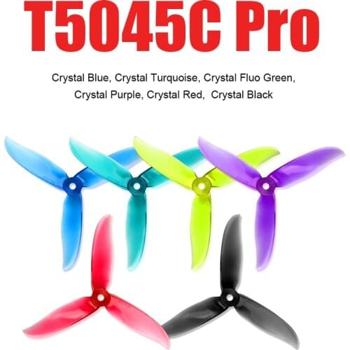 2 Pairs Dalprop Cyclone T5045C PRO 5045 3 Blades 5x4.5 CW CCW Propeller For RC Quadcopter drone racing for Motor FPV