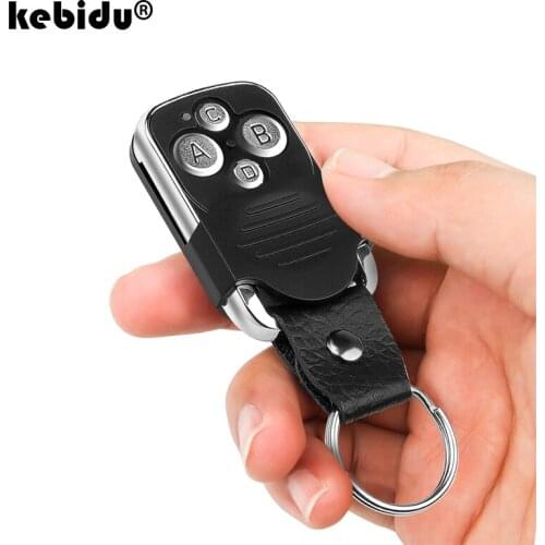 Kebidu 4 Button Clone Cloning Copy 433mhz Electric Garage Door Remote Control Duplicator Key Remote wholesale