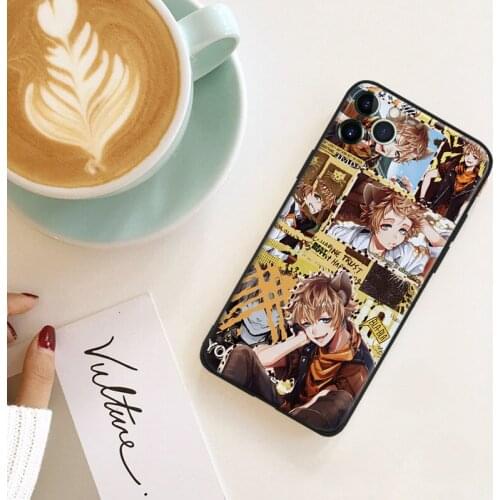Ruggie bucchi manga anime cute silicone Phone Case FOR iPhone Se 6 6s 7 8 Plus X Xr Xs 11 12 Mini Pro Max Glass Cover Shell