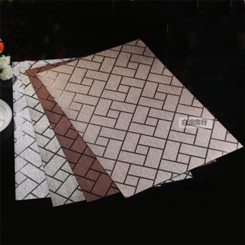 6pcs/set Silicone Waterproof Oil-proof Placemats European Hotel Cafe Pads Non-slip Insulated Dining Mats Drinking Cup Coasters