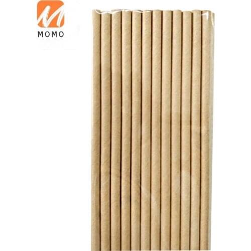 Kraft Paper Straw Disposable Environmental Protection Portable Milk Tea Shop Corn Starch Degradable Paper