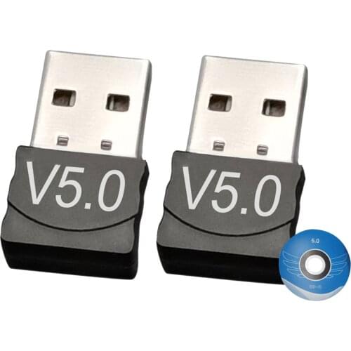 USB Bluetooth Adapters BT 5.0 USB Wireless Computer Adapter Audio Receiver Transmitter Dongles Laptop Earphone Mini Sender