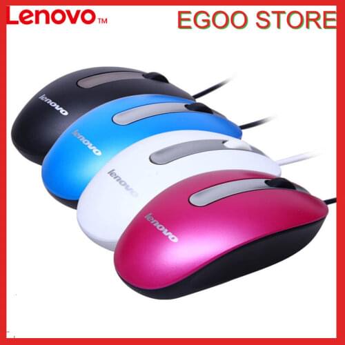 Lenovo mouse M3803 cable photoelectric USB mouse desktop PC office games laptop mini mouse