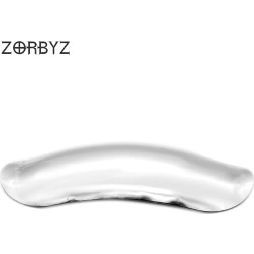 ZORBYZ Unpainted Silver Metal Short Front Fender Cover For Harley Cafer Racer Bobber Custom Motorcycle Accessories