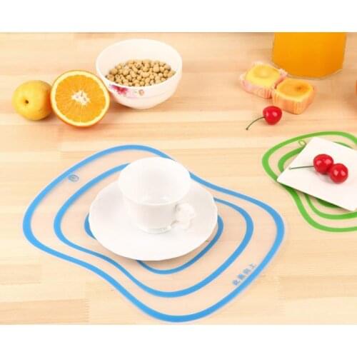 1Pcs Kitchen Accessories Chopping Block Frosted Antibacteria Plastic Kitchen Tool Fruit Vegetable Meat Fish Cutting Board 30*20