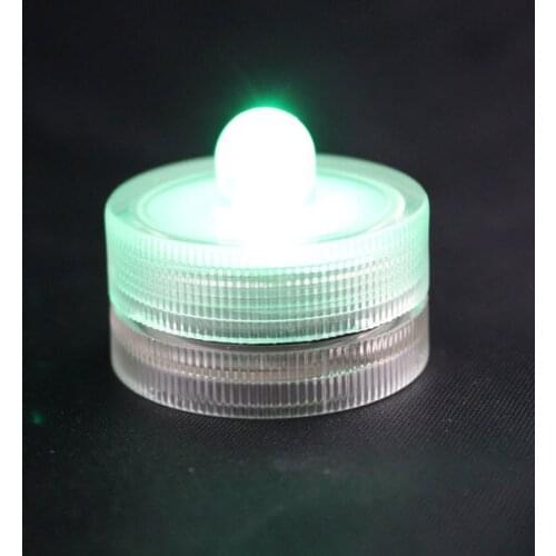 10pcs/lot Romantic Waterproof Submersible LED Tea Light Electronic Candle Light for Wedding Party Christmas Valentine Decoration
